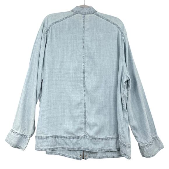 Ava & Viv Light Blue Denim Jacket - Picture 2 of 6
